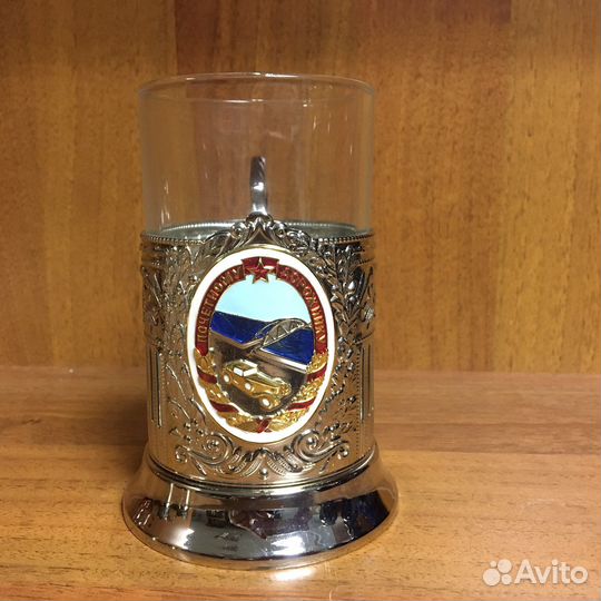 Подстаканник с эмалью