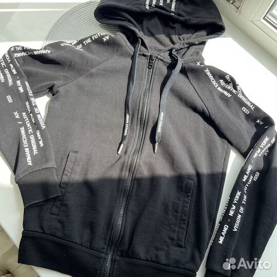 Зип худи armani exchange