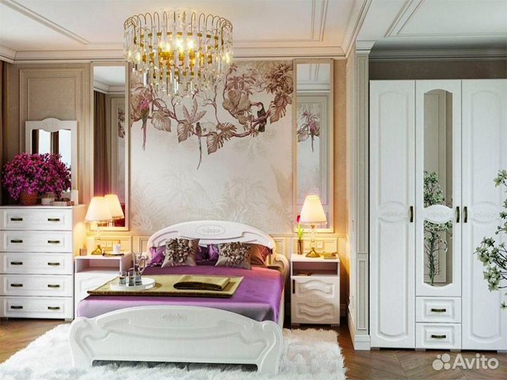 Спальня медина кр 042 кровать с подъемником (1,76х