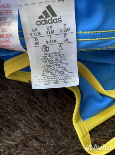 Купальник для девочки 80 adidas