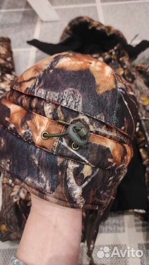 Зимний комплект, куртка, комбинезон, шапка