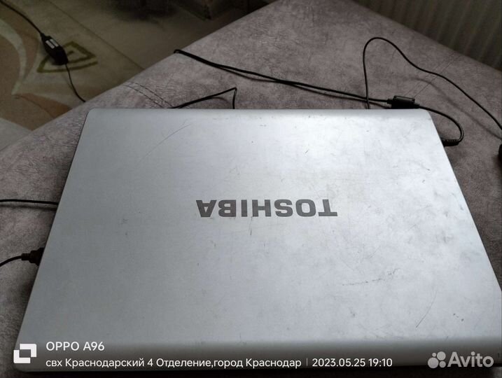 Ноутбук toshiba