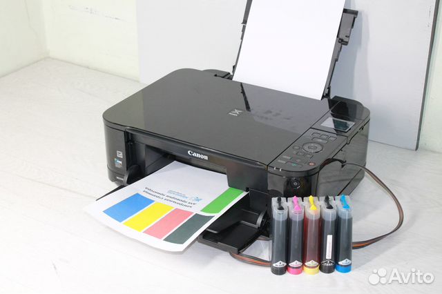 Мфу с снпч Canon MG5140 (дуплекс, заправлен)
