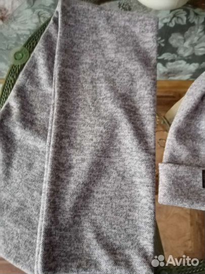 Комплект шапка и шарф