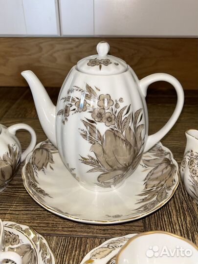 Чайный(кофейный) сервиз СССР лфз новый