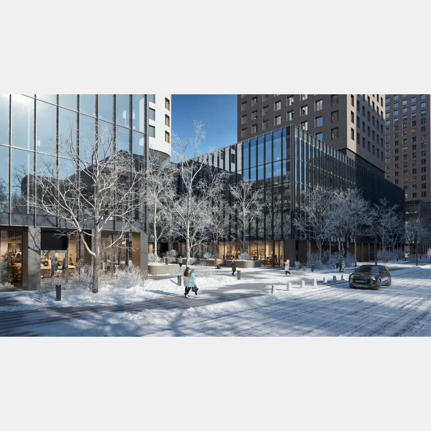 2-к. квартира, 62,5 м², 21/43 эт.