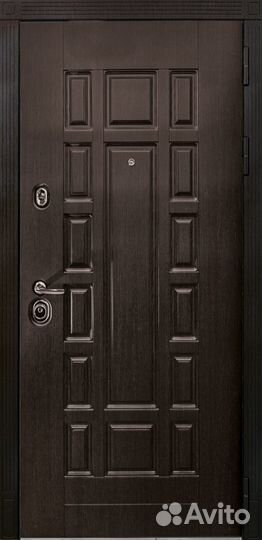 Дверь входная металлическая с зеркалом мх53