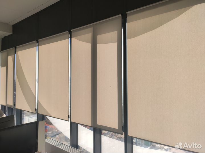 Рулонные шторы на окна блэкаут