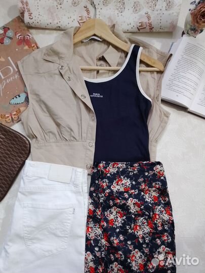 Капсульный гардероб из женских вещей размер 44