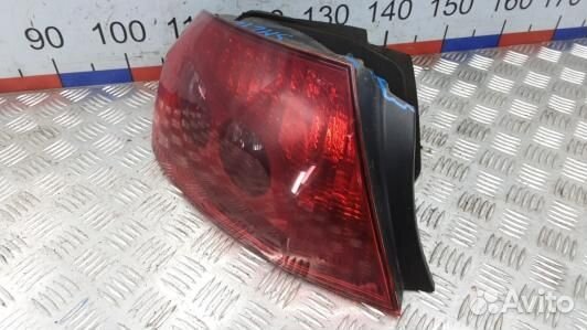 Фонарь задний левый peugeot 407 (SML12MX01)