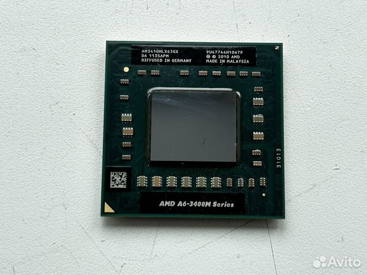 Процессор AMD A6-3410MX