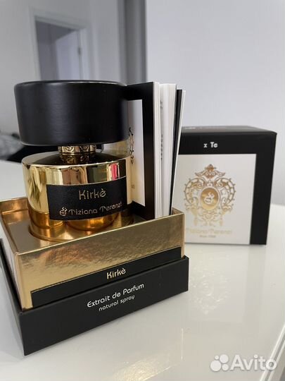 Коробка с флаконом kirke tiziana terenzi