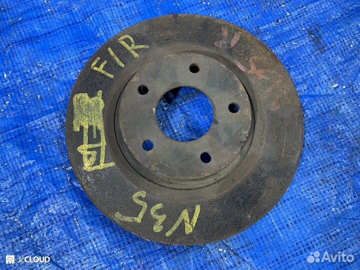 Тормозной диск на nissan stagea M35