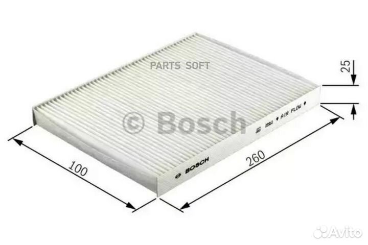 Bosch 1987432194 1 987 432 194 фильтр салона\ Niss
