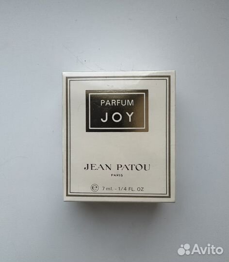 Jean patou joy parfum духи 7 мл винтаж 1981