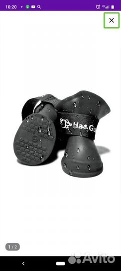 Резиновая обувь для собак