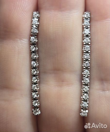 Серьги Бриллианты 0,5ct