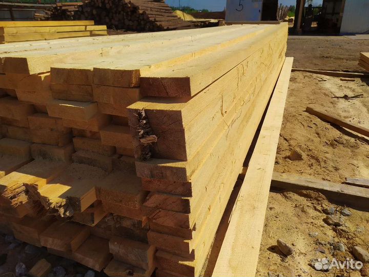 Доска обрезная сосна