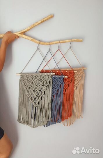 Настенное панно макраме