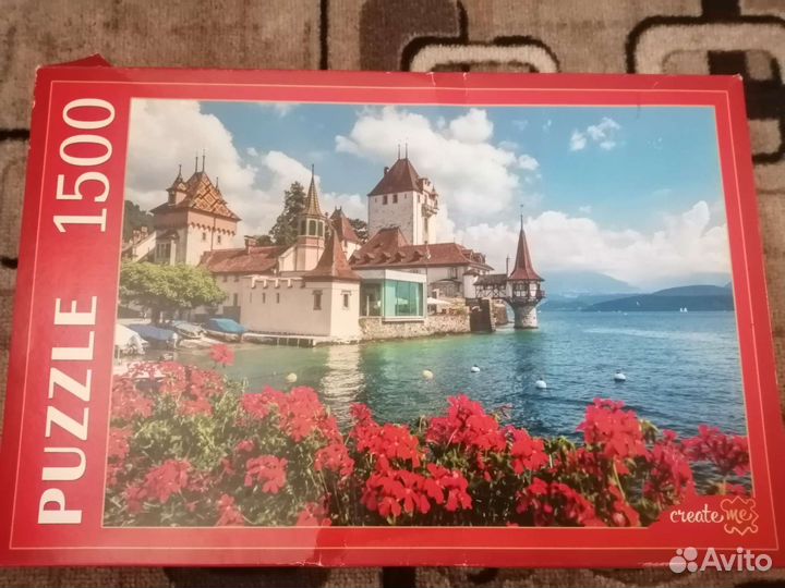 Пазлы 1500 деталей новые