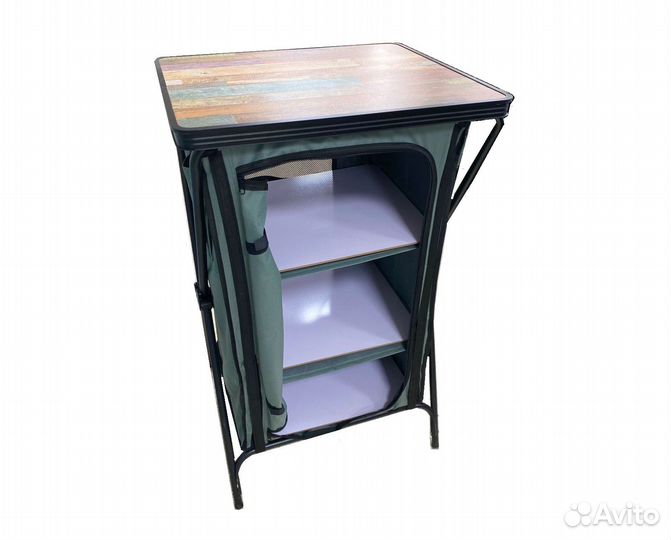 Бокс стол с полками походный