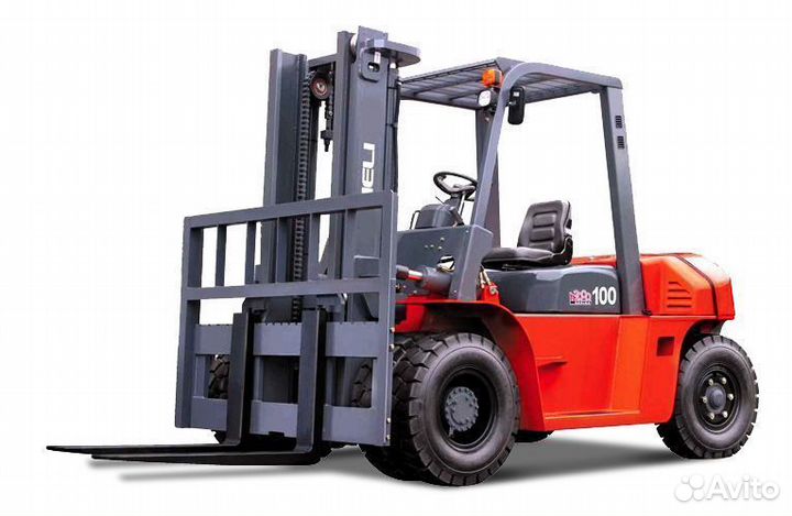 Дизельный вилочный погрузчик JAC cpcd 100, 10 T