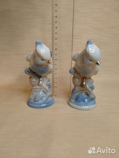 Статуэтка Синица/Синичка Гжель