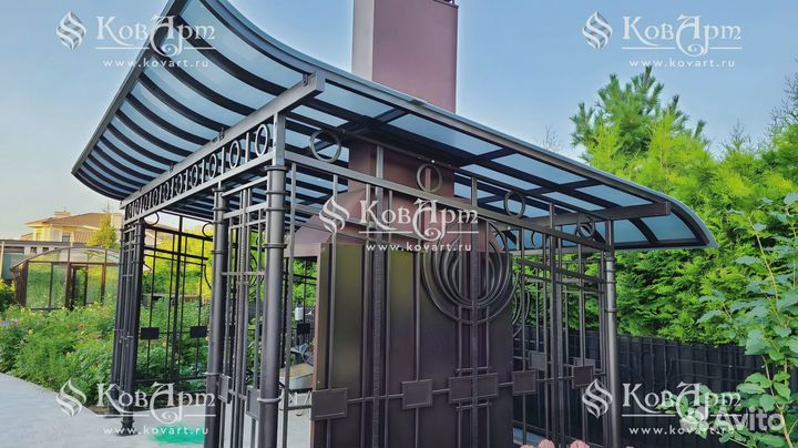Кованые навесы от производителя