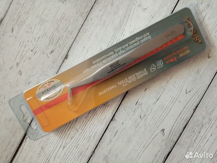 Пинцет для наращивания ресниц