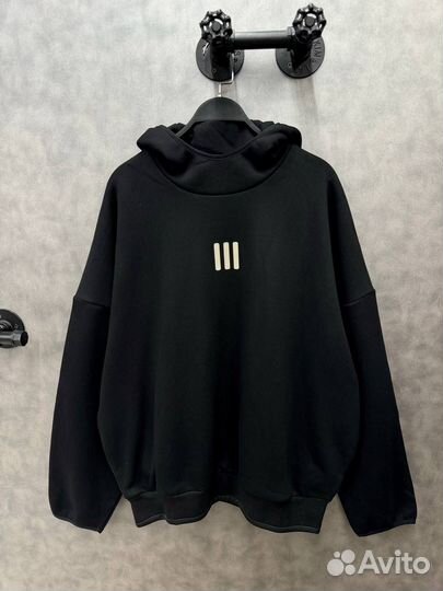 Худи Adidas & Fear of God Оверсайз (на флисе)