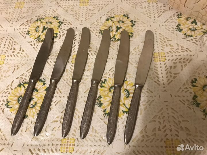 Ножи и вилки мелхиоровые