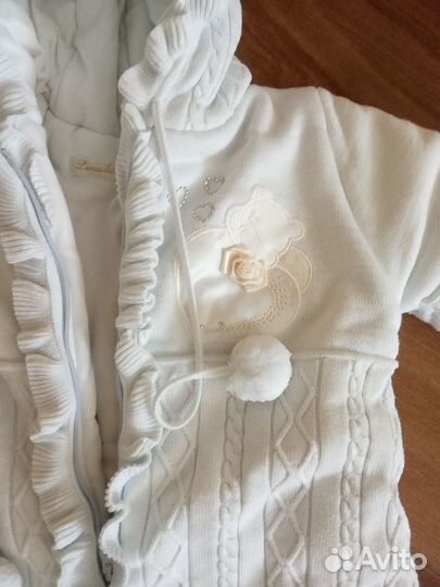 Зимний конверт для новорожденных