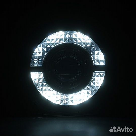 Диодные туманки EALights Ford Logan Vesta Фокус 35