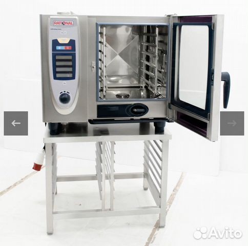Пароконвектомат Rational SCC 61 с подставкой