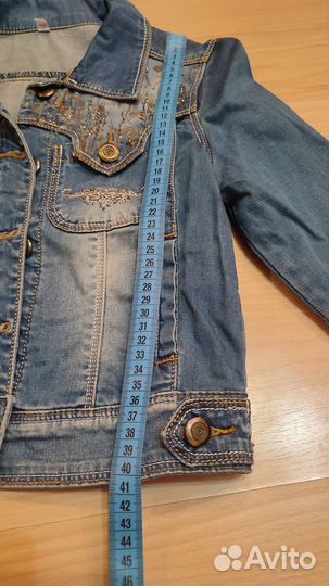 Джинсовый костюм 128 см
