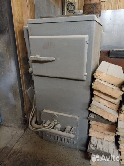 Котел твердотопливный