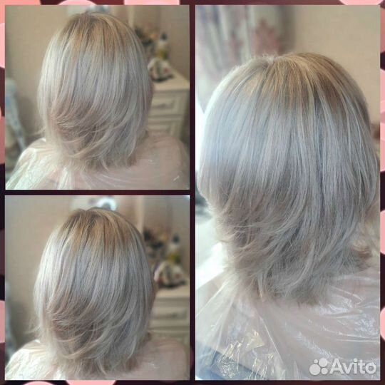 Стрижка и окрашивание волос