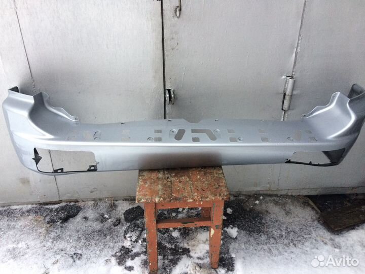 Накладка заднего бампера мицубси спорт 2008