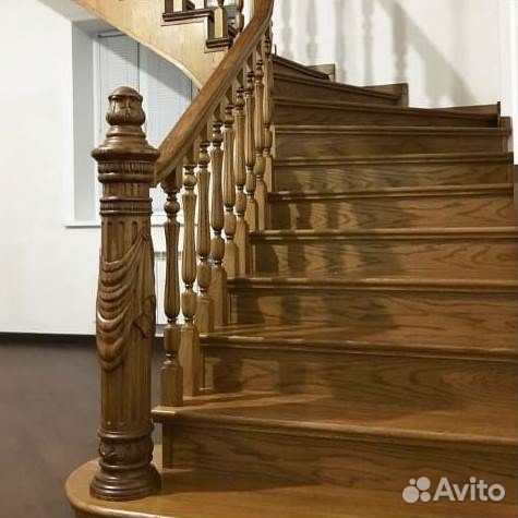 Лестницы с заходным столбом Cочи, балясины