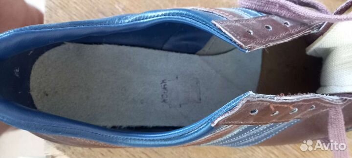 Лыжные ботинки СССР + крепления