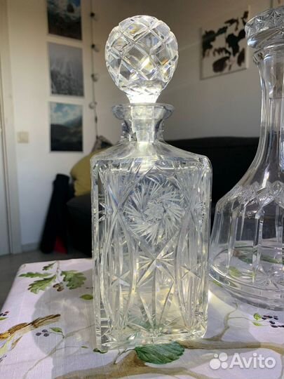 Графин хрустальный СССР