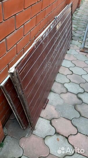 Дверь двойная металлическая