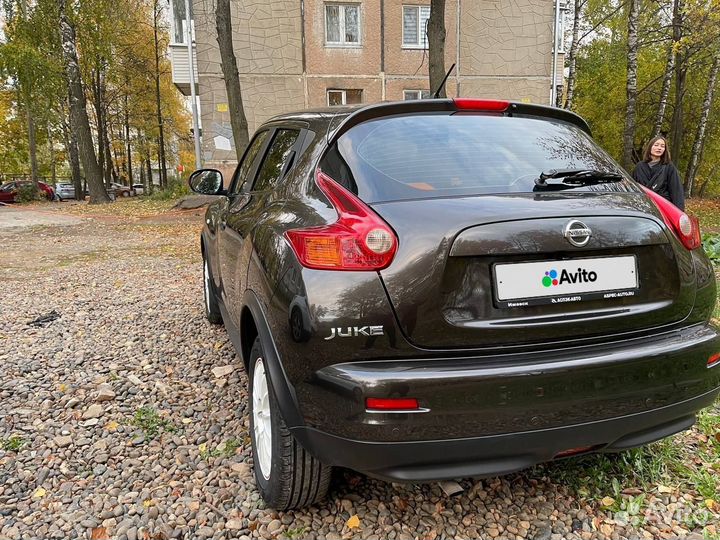 Nissan Juke 1.6 CVT, 2012, 166 700 км