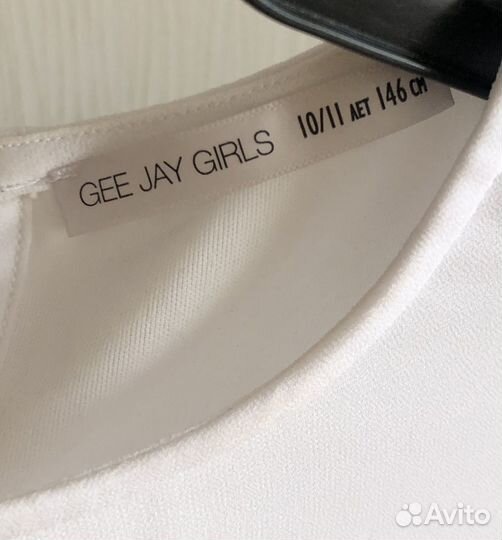 Блузка белая, размер 146