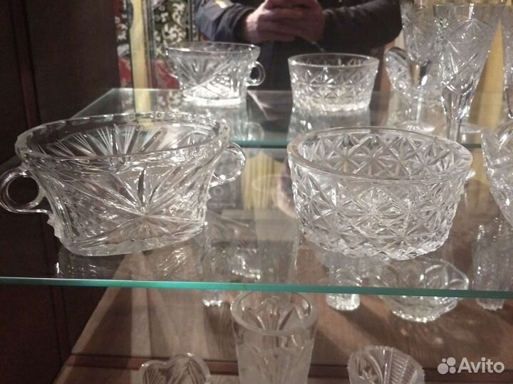 Хрустальная посуда СССР