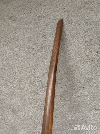 Трость для ходьбы деревянная