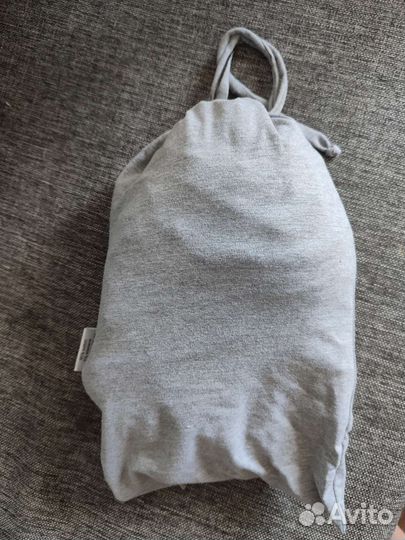 Слинг шарф трикотажный diva milano серый