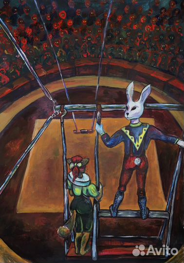 Картина абстракция