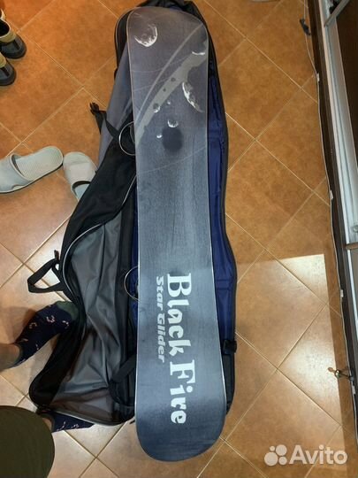 Сноуборд 162см комплект/крепление/ботинки /чехол