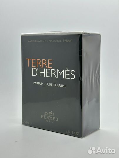 Hermes Terre d'Hermes Parfum 75 мл